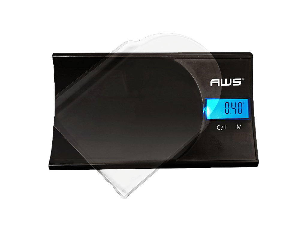 American Weigh Scales Digital Pocket Scale with Scoop Lid