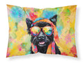 Artistic Standard Pillowcase with Vibrant Artwork