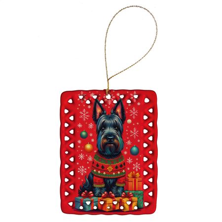 Scottish Terrier Holiday Christmas Ornament