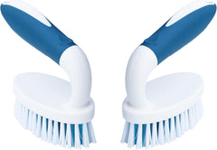 2-Pack Scrub Brushes with Stiff Bristles for All-Purpose Cleaning