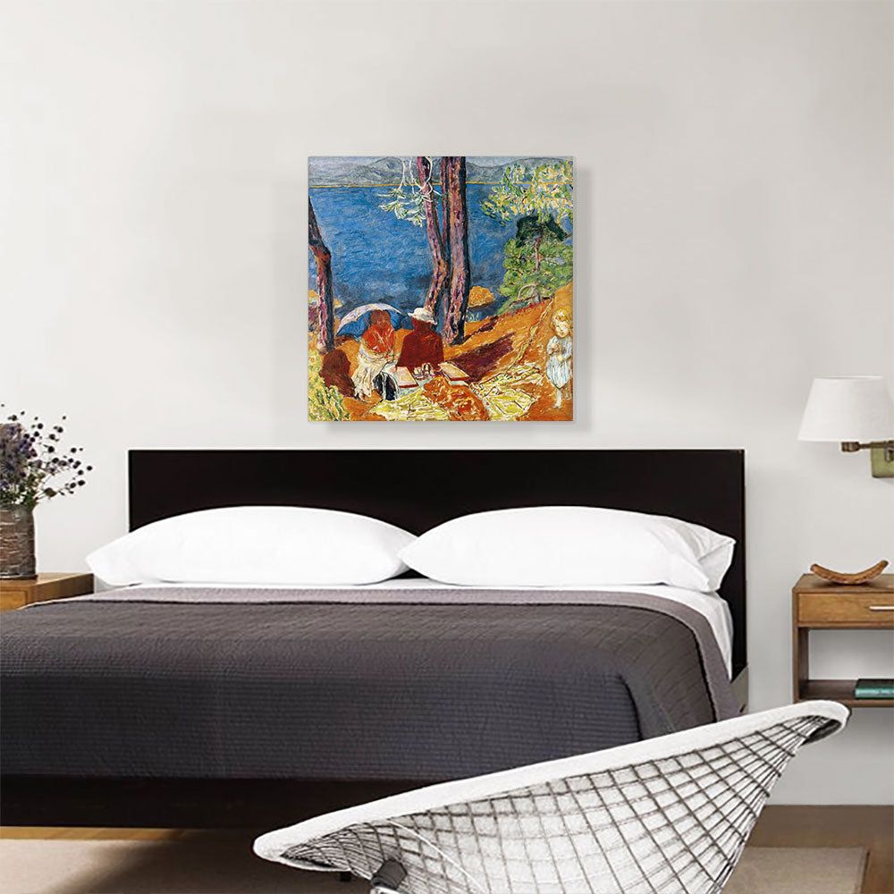 Seaside Under The Pines 1921 – Premium Canvas Wall Art