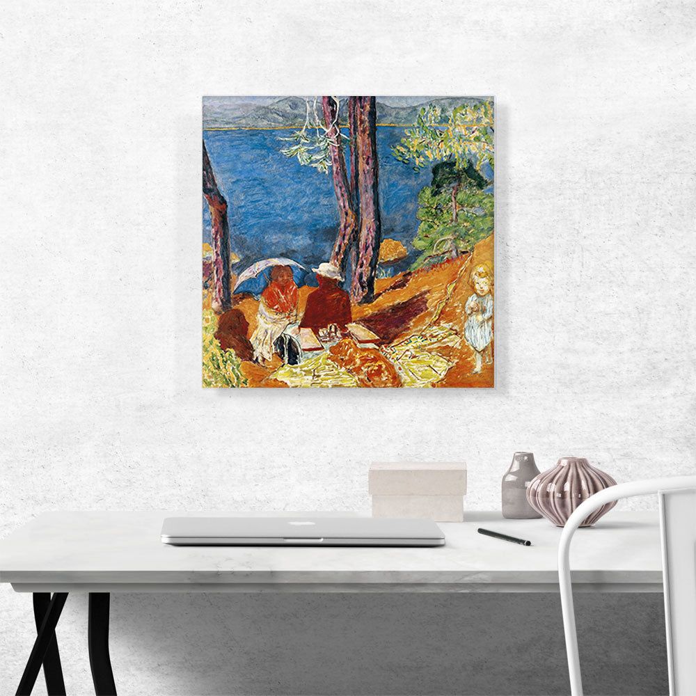 Seaside Under The Pines 1921 – Premium Canvas Wall Art