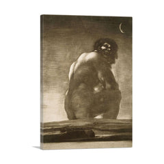 Seated Giant 1818 Canvas Wall Art - Premium Decor