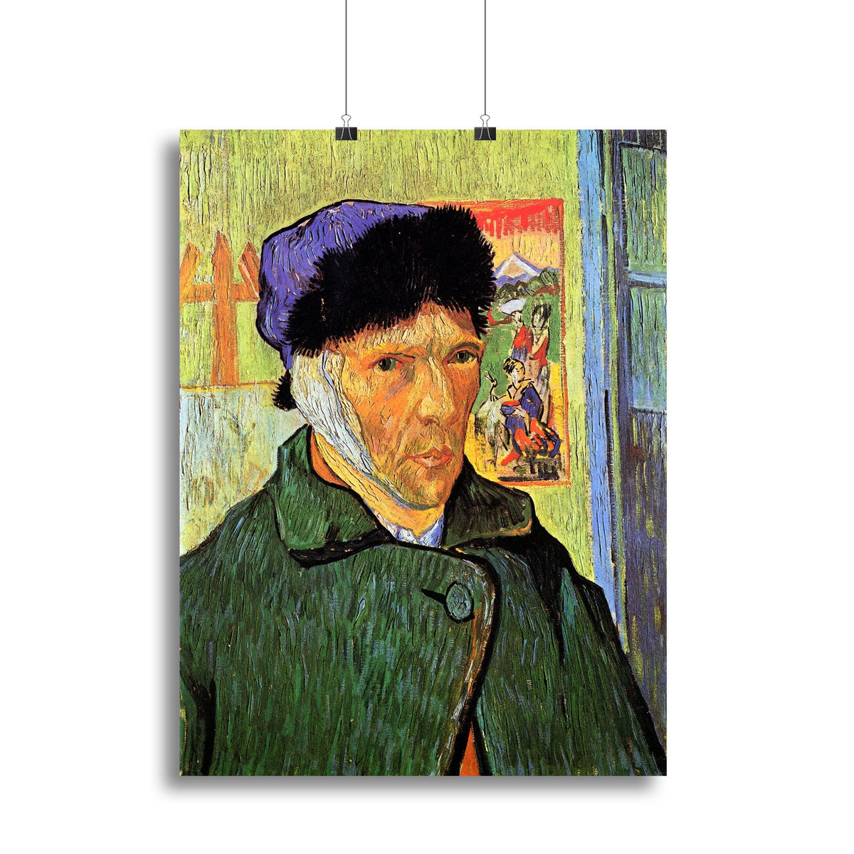 Van Gogh Self-Portrait 11 for Expressive Walls