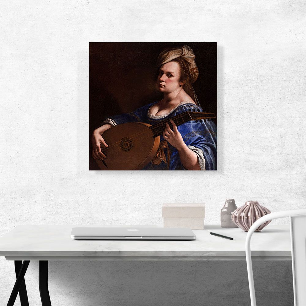 Self Portrait As a Lute Player 1616