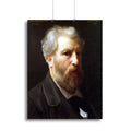 Self-Portrait Presented To M Sage By Bouguereau – Premium Canvas Print or Poster - XX-Large (32" x 24") / Standard Framed Canvas Print