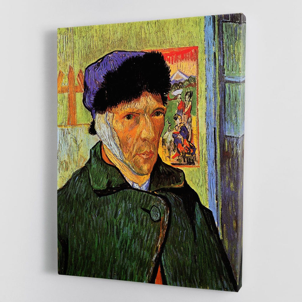 Van Gogh Self-Portrait with Bandaged Ear Canvas Print