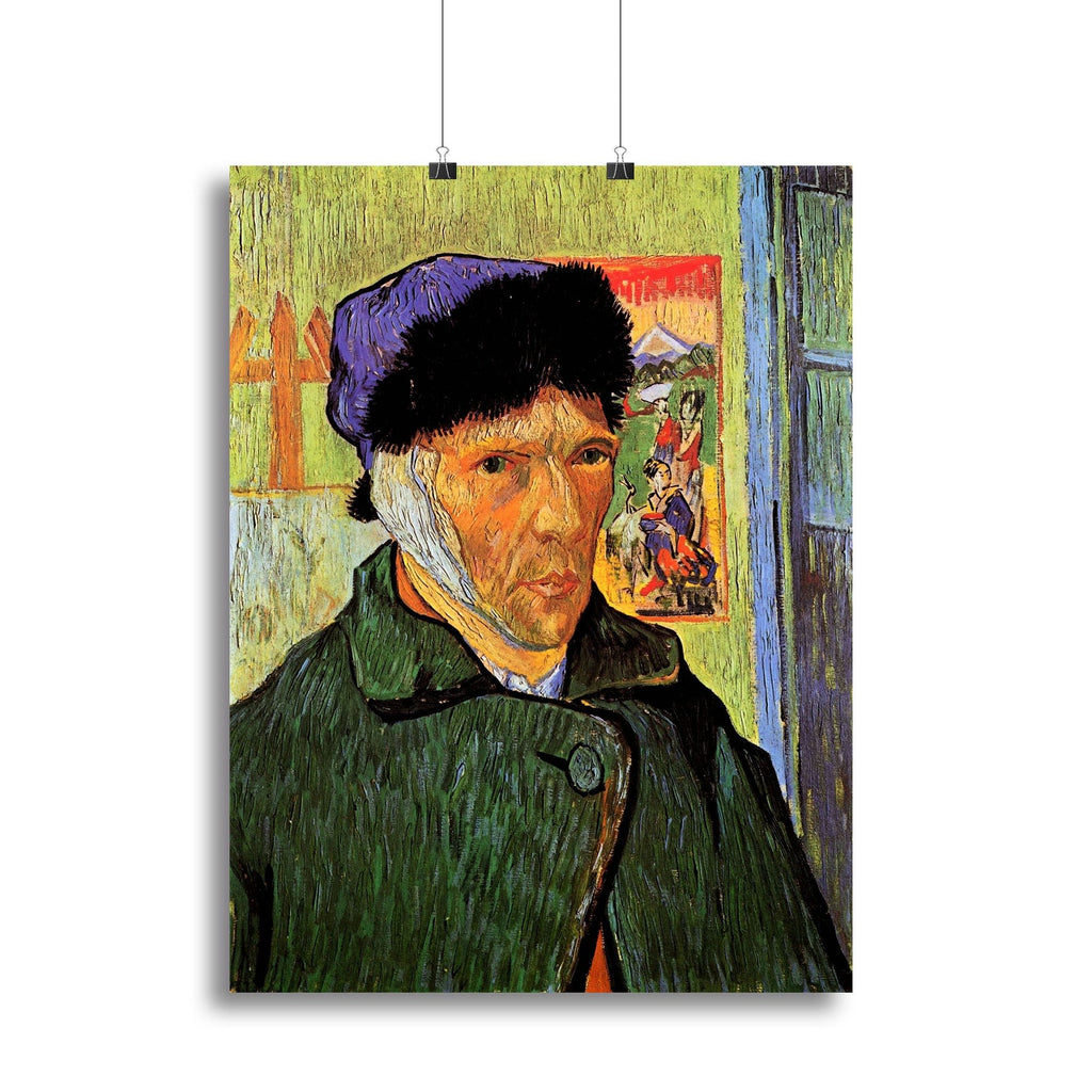 Van Gogh Self-Portrait with Bandaged Ear Canvas Print