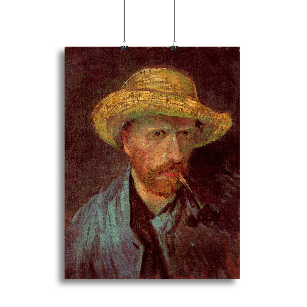 Van Gogh Self-Portrait Canvas Print or Poster