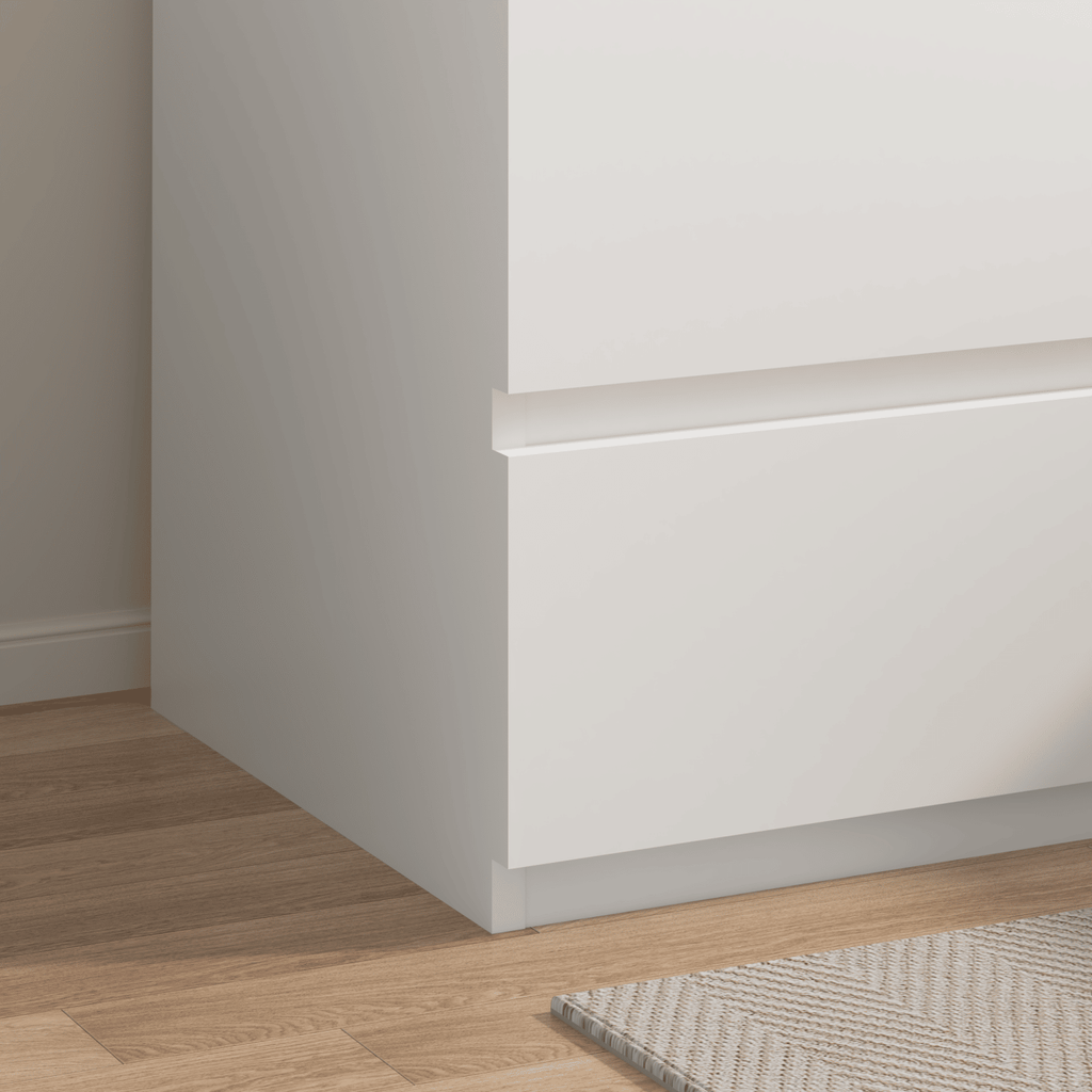 Charging End Tables with Drawers and Open Shelves