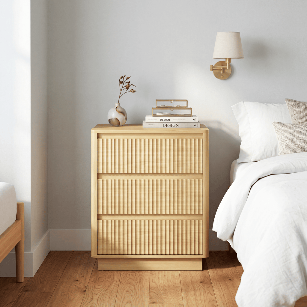 Modern Charging End Tables with Drawers