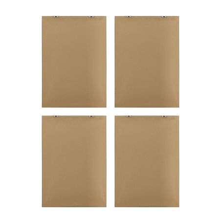 Four-Piece Black-and-White Botanical Wall Art Set