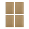 Four-Piece Black-and-White Botanical Wall Art Set