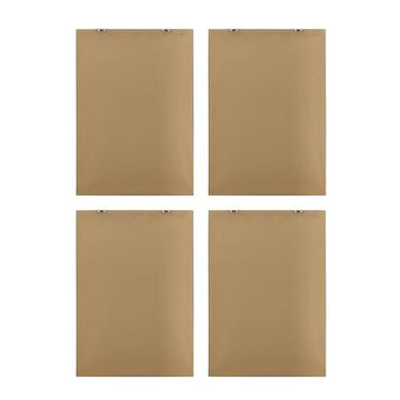 Four-Piece Black-and-White Botanical Wall Art Set