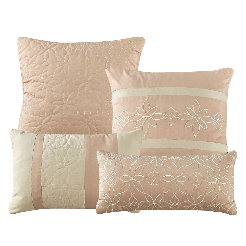 Shadha Seven-Piece Motif Comforter Set