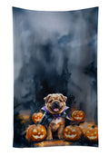 Premium Halloween Kitchen Towel – Plush Velour with Cotton Terry Back