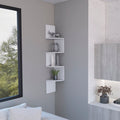 Shelf Crestone – Modern White Wall-Mounted Display Shelves