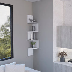 Shelf Crestone – Modern White Wall-Mounted Display Shelves