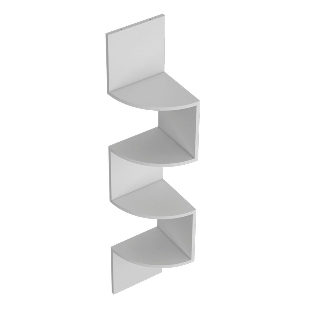 Shelf Crestone – Modern White Wall-Mounted Display Shelves