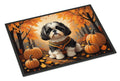 Shih Tzu Fall Artwork Indoor-Outdoor Doormat