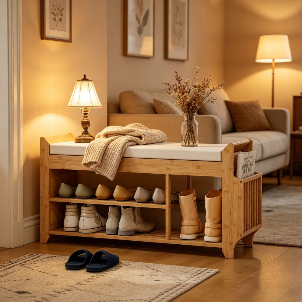 Shoe Bench for Hallway