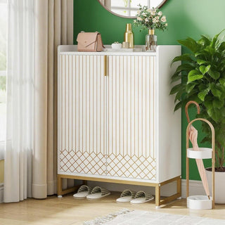 Sleek Shoe Cabinet with Ample Storage