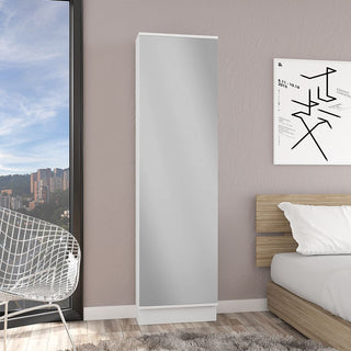 Chimg Mirrored Five-Shelf Shoe Cabinet