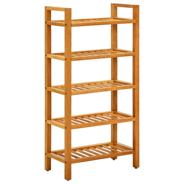 Compact Shoe Rack with Handles and Ventilated Shelves