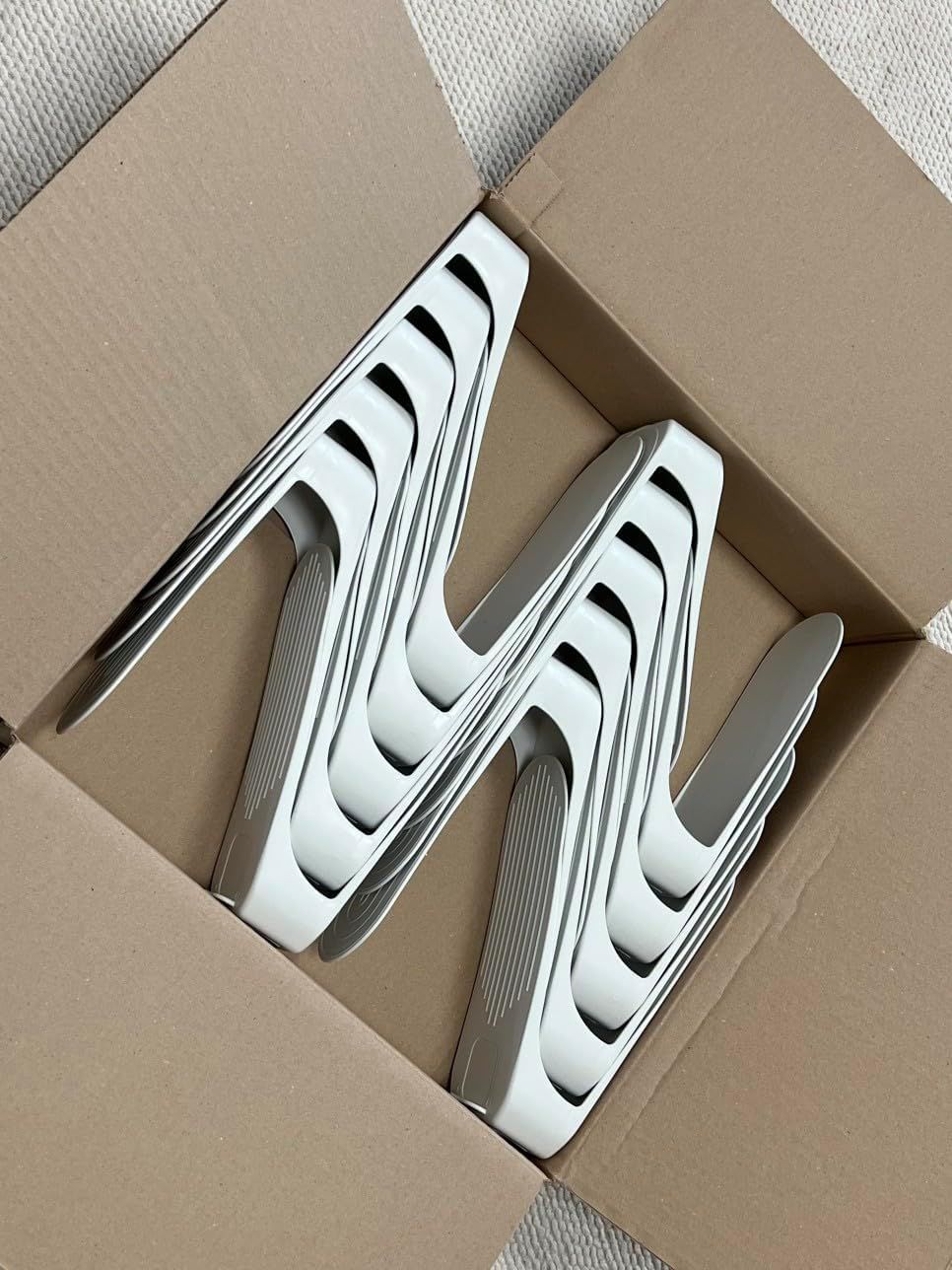 Shoe Slot Organizer 10 Pack - Space-Saving Stackers for Closet, Entryway & Shoe Rack