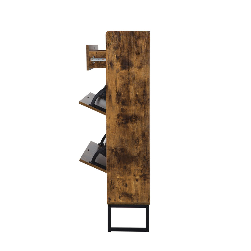 Slim Shoe Cabinet for Narrow Spaces