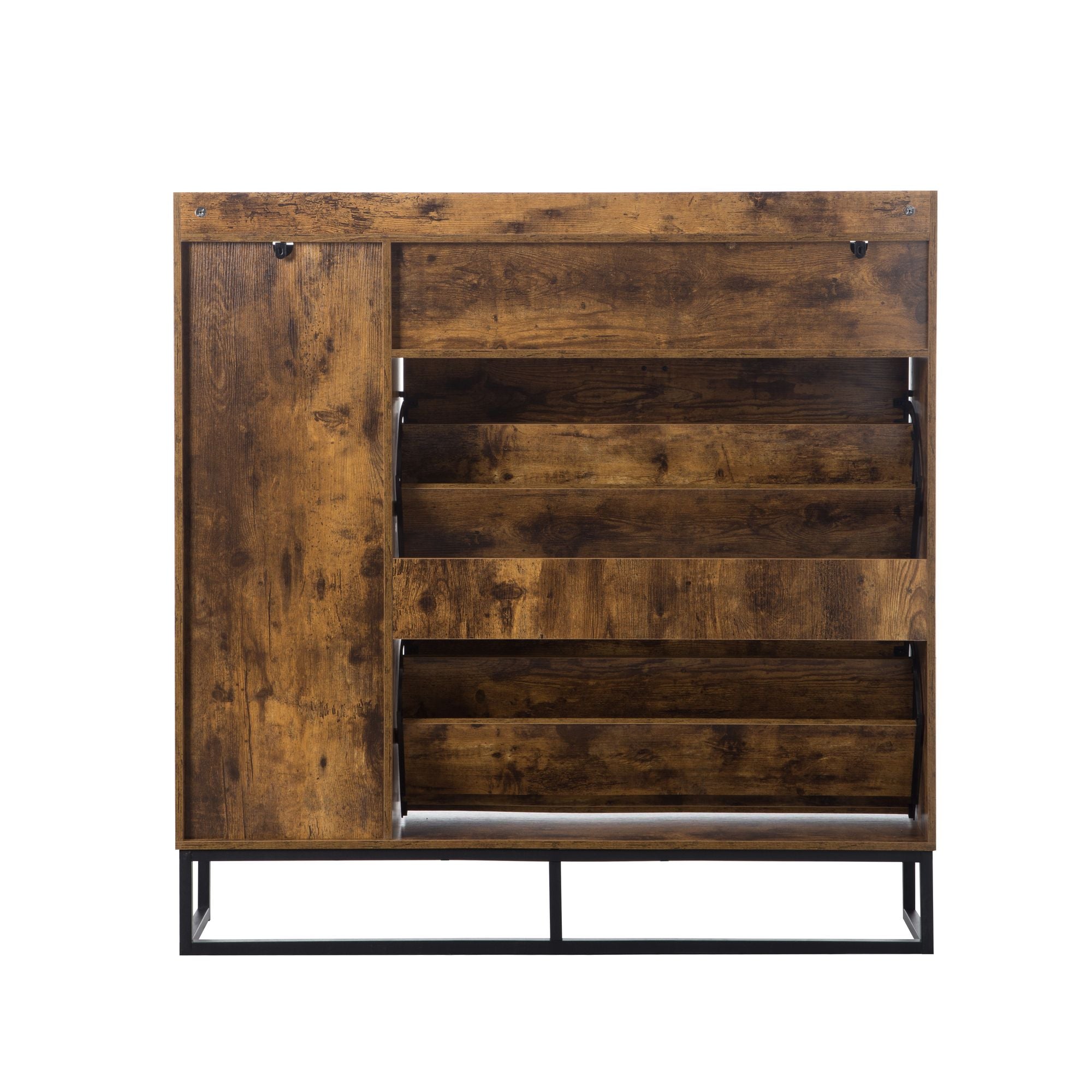 Slim Shoe Cabinet for Narrow Spaces