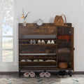 Slim Shoe Cabinet for Narrow Spaces
