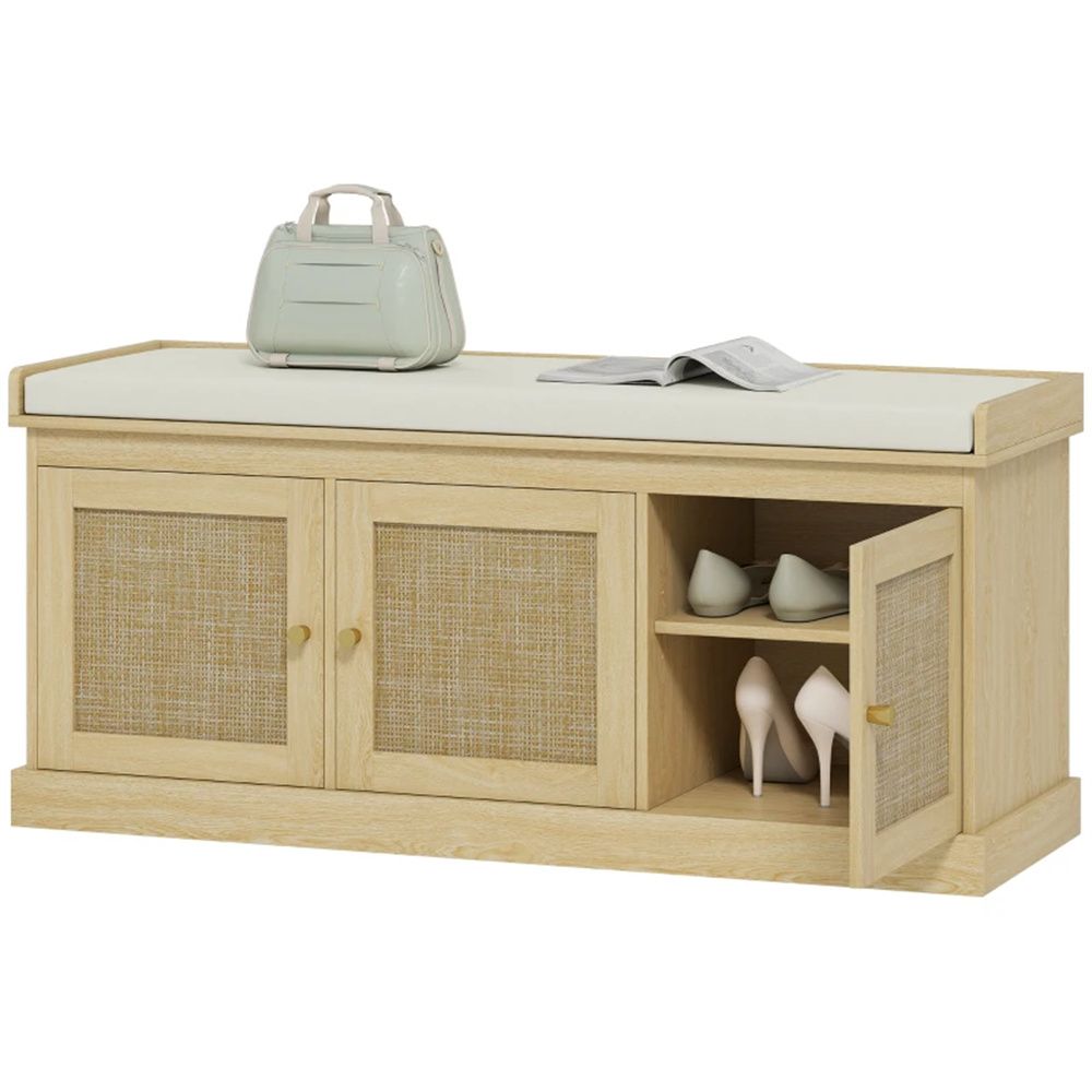 Shoe storage platform, shoe rack, entrance bench