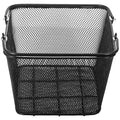 12-Pack Shopping Baskets with Folding Handles and Stand