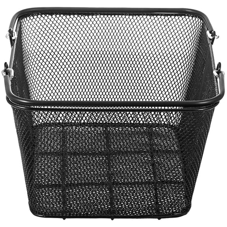 12-Pack Shopping Baskets with Folding Handles and Stand