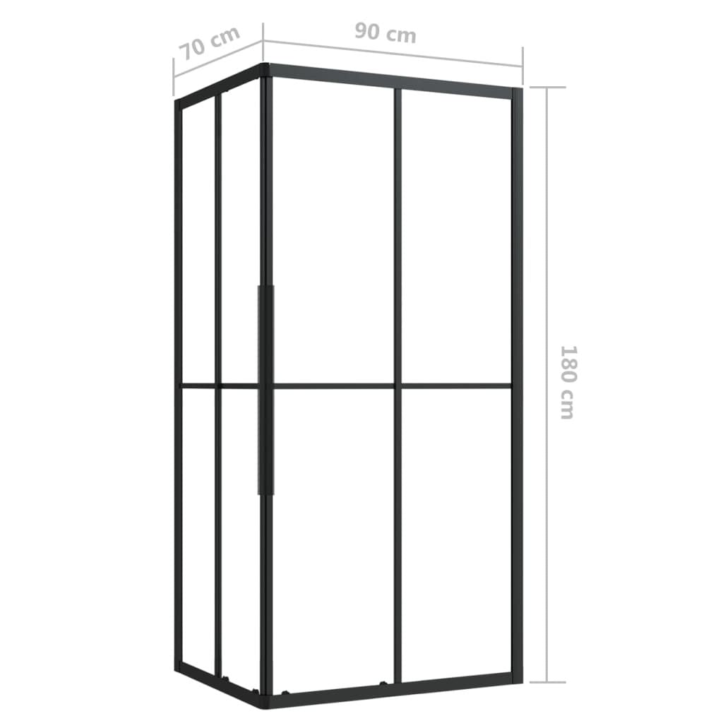 Shower Cabin ESG 35.4"x27.6"x70.9