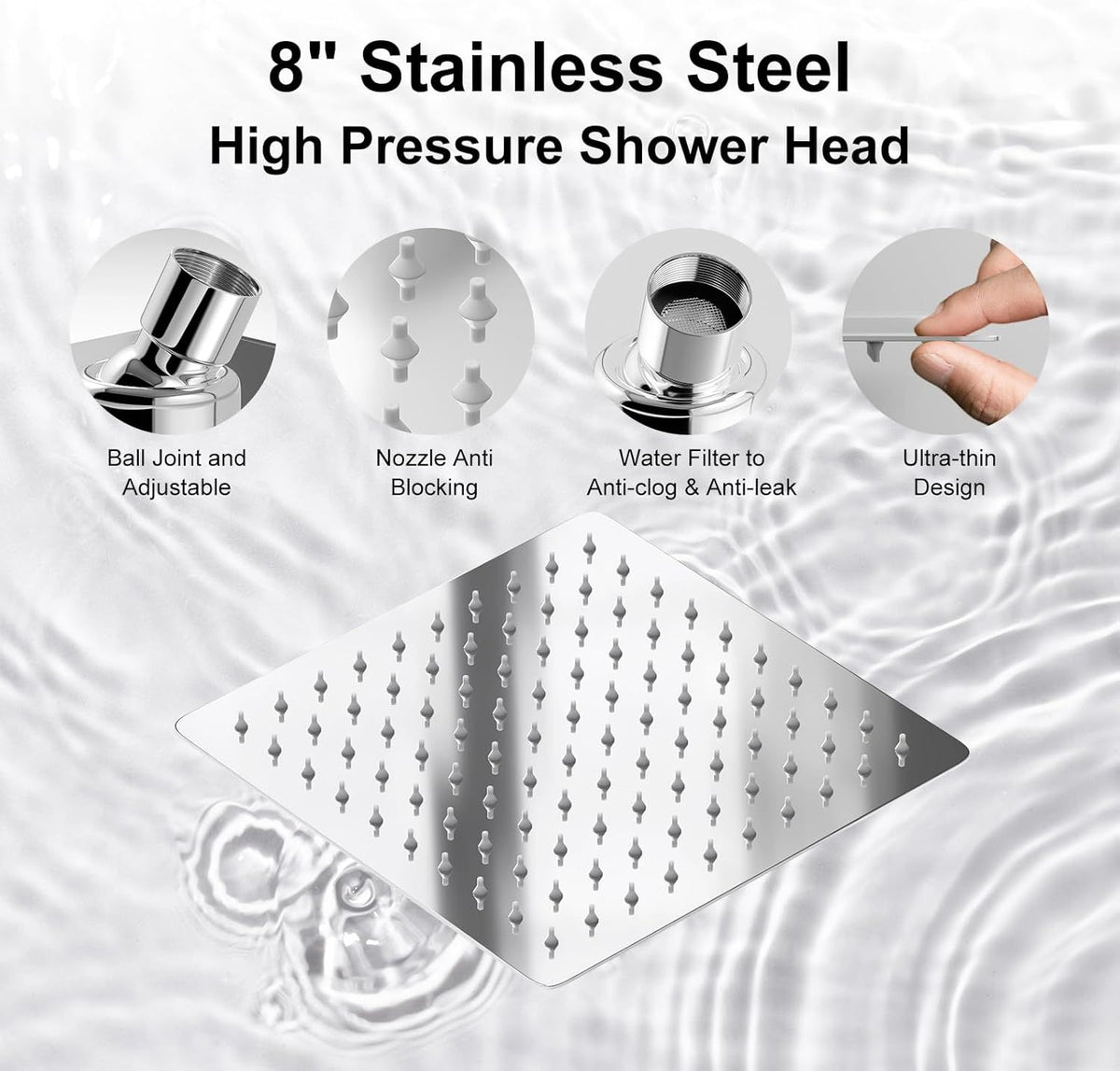 Bathroom Shower Head Fixture