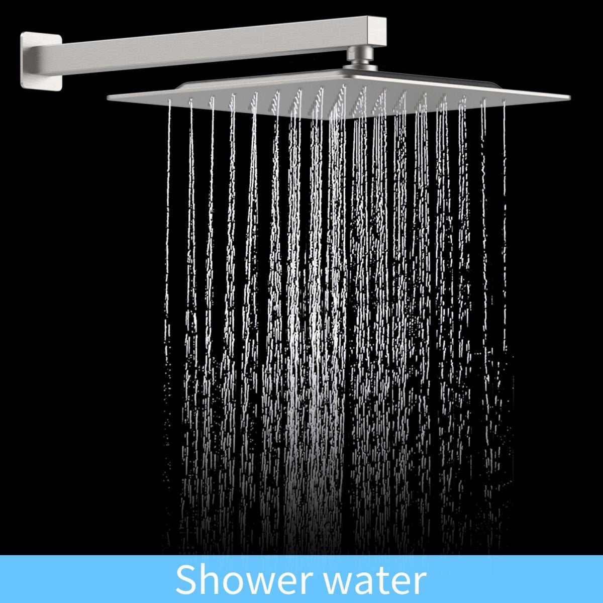 Brushed Nickel Rainfall and Handheld Shower System