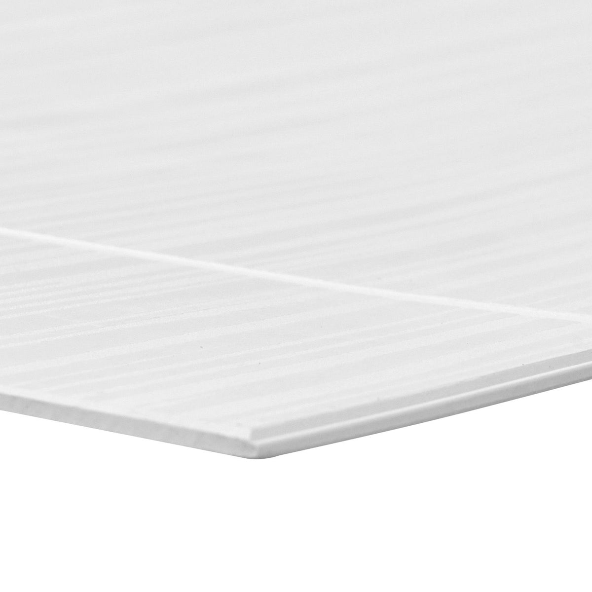 Complete 3-Panel water-ready SMC Shower Wall Kit with 4 Glass Shelves