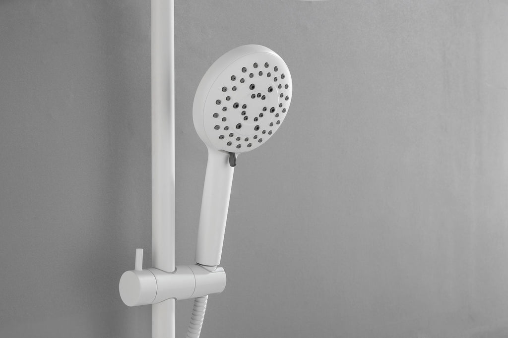Rainfall Shower System with Adjustable Hand Shower
