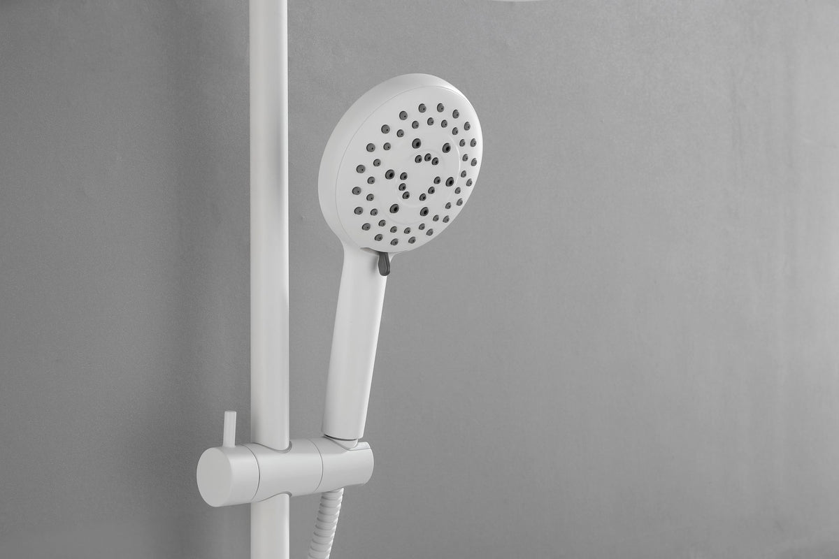 Rainfall Shower System with Adjustable Hand Shower