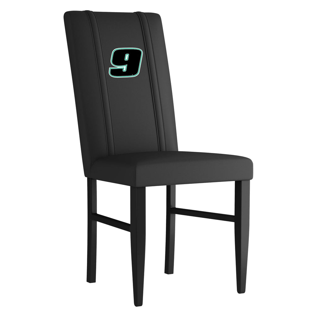 Side Chair 2000 with Chase Elliott #9 Black Logo Set of 2
