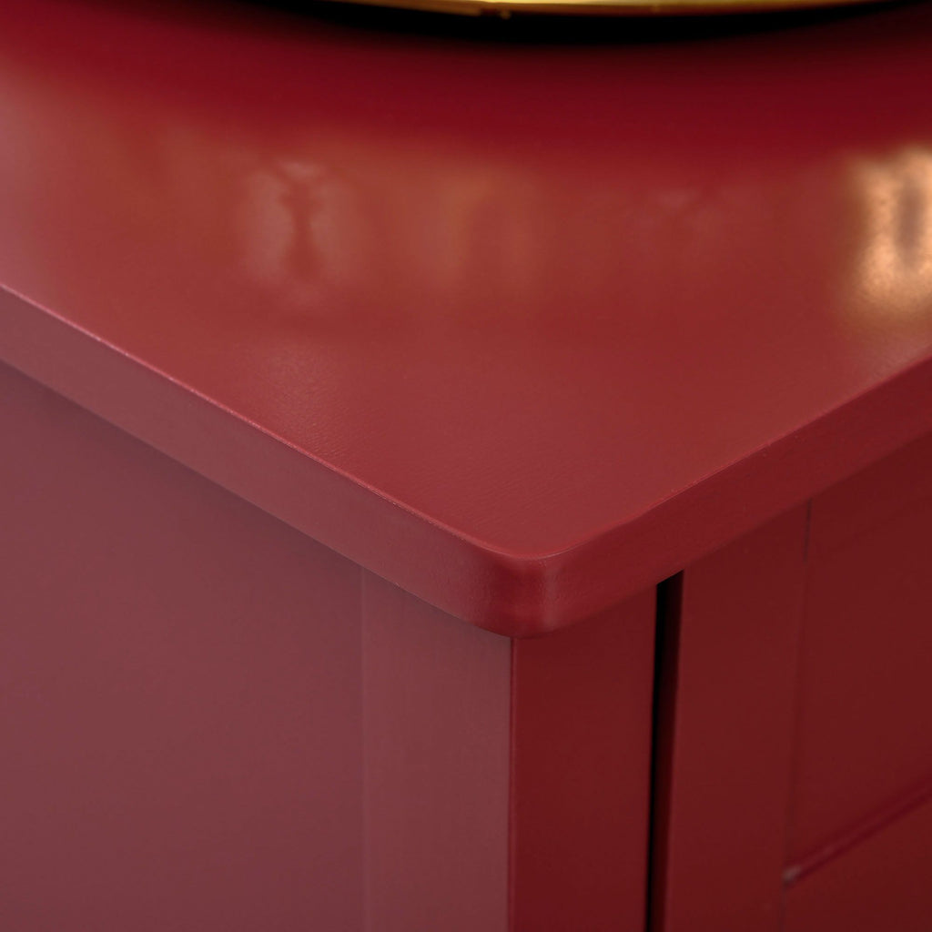 Sideboard Buffet Cabinet with Storage, Modern Coffee Bar Cabinet with 4 Drawers and