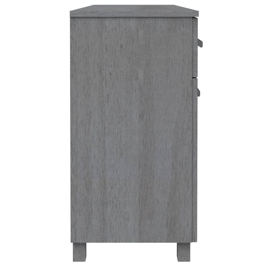 Sideboard HAMAR Dark Gray 44.5"x15.7"x31. Solid Wood Pine