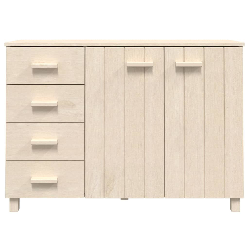Sideboard HAMAR Honey Brown 44.5"x15.7"x31. Solid Wood Pine