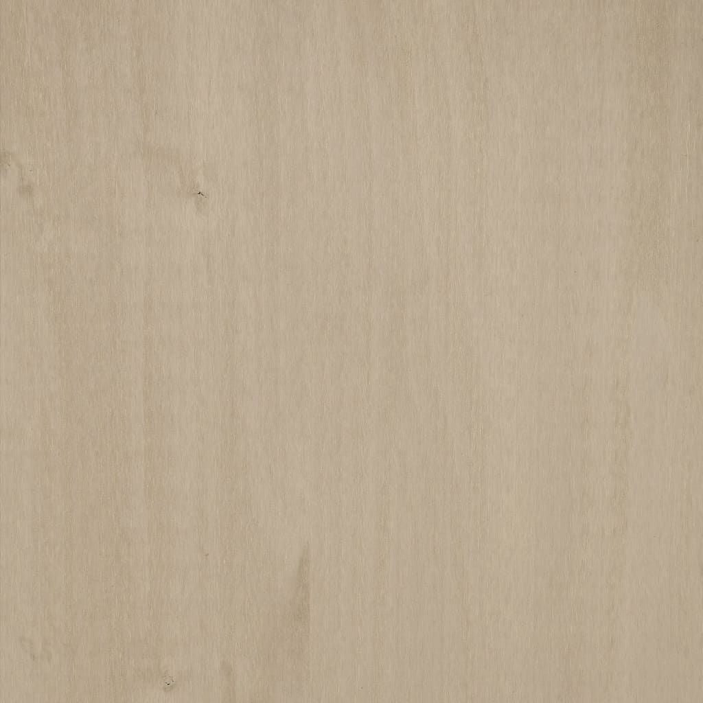 Sideboard HAMAR Honey Brown 44.5"x15.7"x31. Solid Wood Pine
