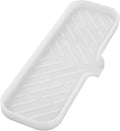 Translucent Sink Organizer Tray with Drain Spout