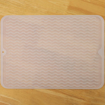 Silicone Dish Drying Mat – Heat-Resistant Kitchen Counter Liner & Drawer Liner