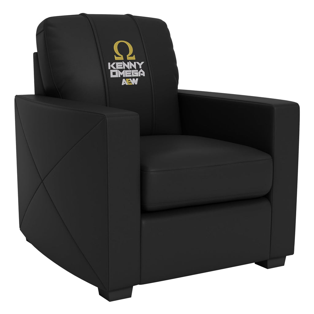Silver Series Club Chair with AEW Kenny Omega Logo