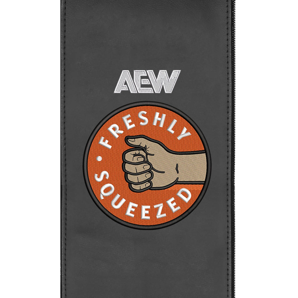 Silver Club Chair with AEW Orange Cassidy Logo